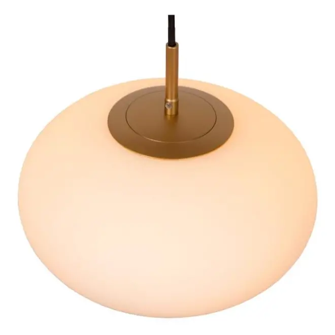 Lucide ELYSEE - Hanglamp - Ø 55 cm - 3xE27 - Opaal