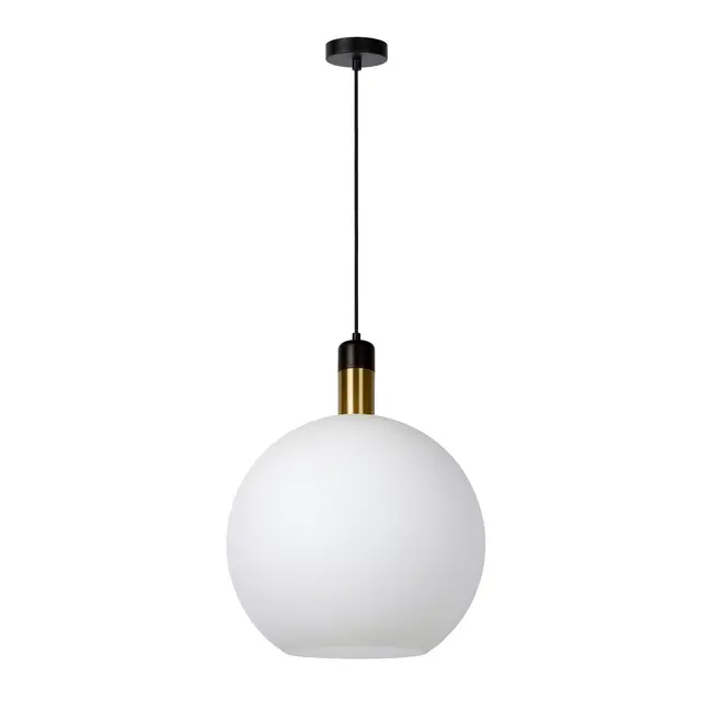 Lucide JULIUS - Hanglamp - Ø 40 cm - 1xE27 - Opaal