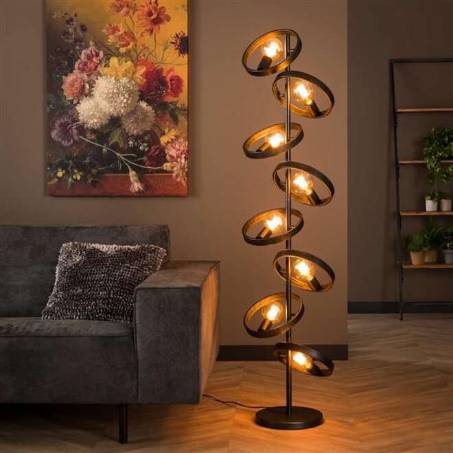 Vloerlamp 8L hover / Charcoal