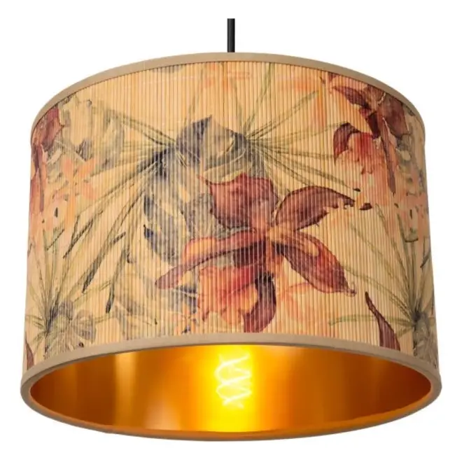 Lucide TANSELLE - Hanglamp - 3xE27 - Multicolor