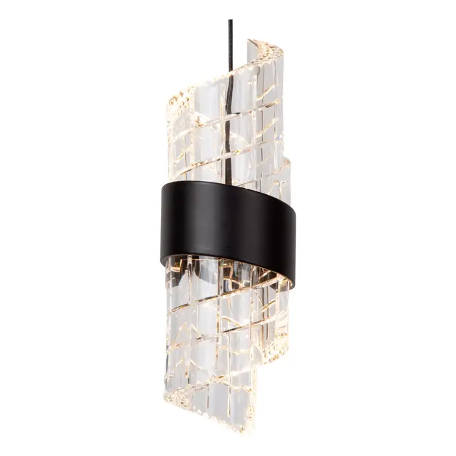 Lucide KLIGANDE - Hanglamp - LED Dimb. - 5x7,8W 2700K - Zwart
