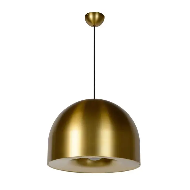 Lucide AKRON - Hanglamp - Ø 50 cm - 1xE27 - Mat Goud / Messing