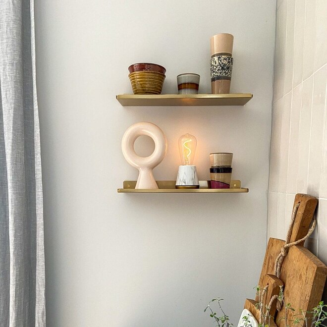 Humble Light One (oplaadbaar) marmer + goud