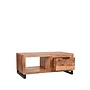 LABEL51 Salontafel Glasgow - Ruw - Mangohout - 110x60 cm