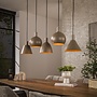 Hanglamp Metallo 5-lichts / Beige