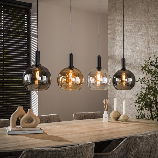 Hanglamp Sfera Tricolore 4-lichts / Artic zwart