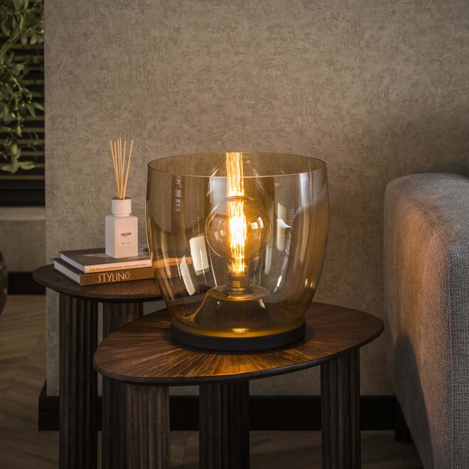 Vloerlamp UP XL 1-lichts / Amber glas