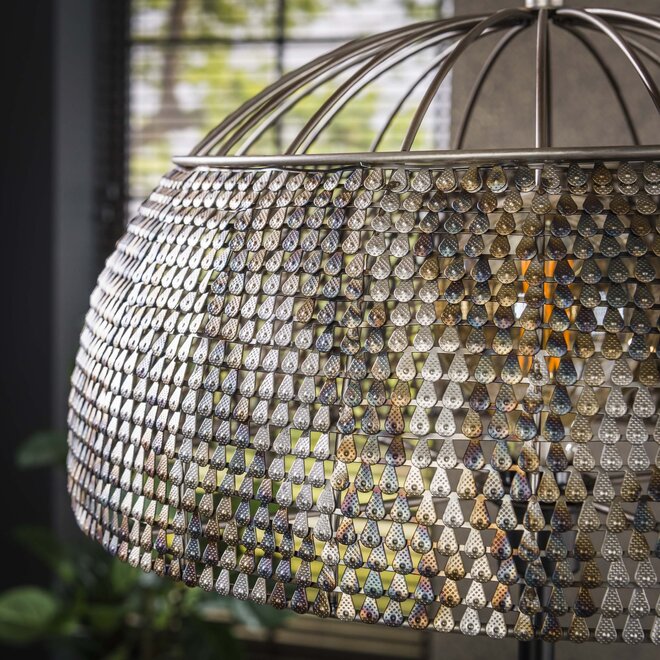 Vloerlamp Armor Open 1-lichts / Zwart bruin