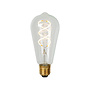 Lucide ST64 - Filament lamp - Ø 6,4 cm - LED Dimb. - E27 - 1x4,9W 2700K - Transparant