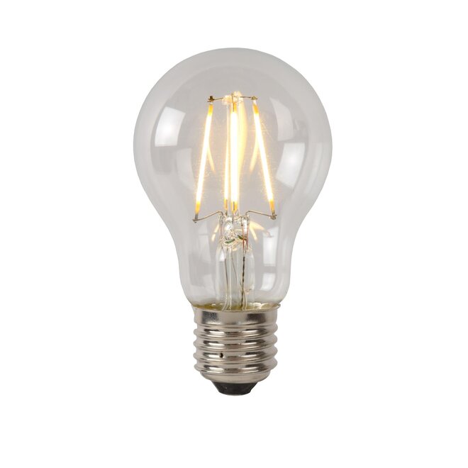 Lucide A60 Class B - Filament lamp - Ø 6,4 cm - LED Dimb. - E27 - 1x7W 2700K - Transparant
