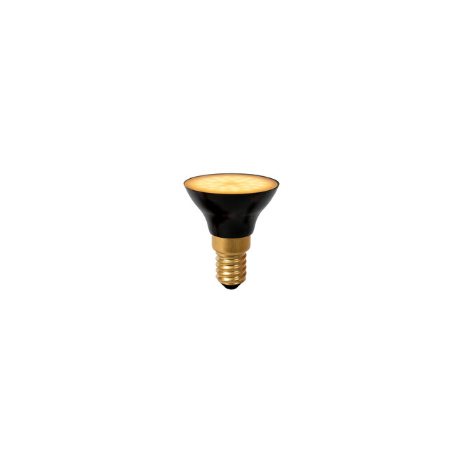 Lucide G45 - Led lamp - Ø 4,3 cm - LED 3 StepDim - E14 - 1x5W 2700K - Zwart