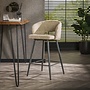 Barstoel Salon verpakt per 2 / Bouclé zand
