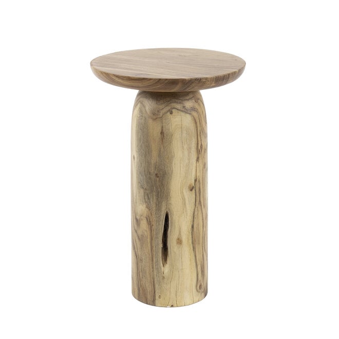 Bijzettafel River Solid 55cm hoog / Massief acacia