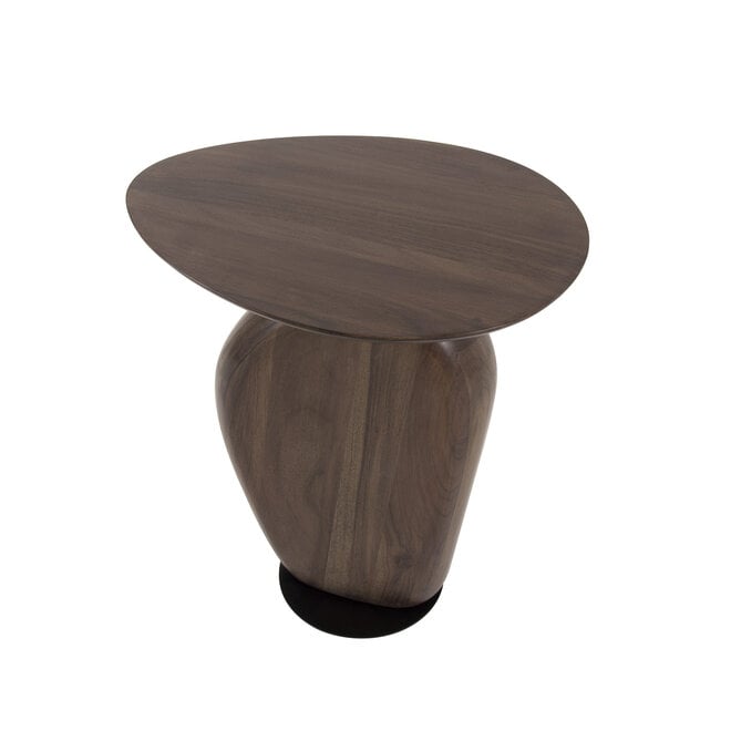 Bijzettafel Art Solid / Massief acacia glaze brown