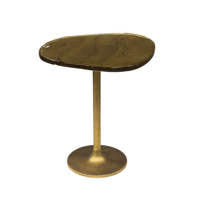 Bijzettafel Eclipse middel / Antiek goud