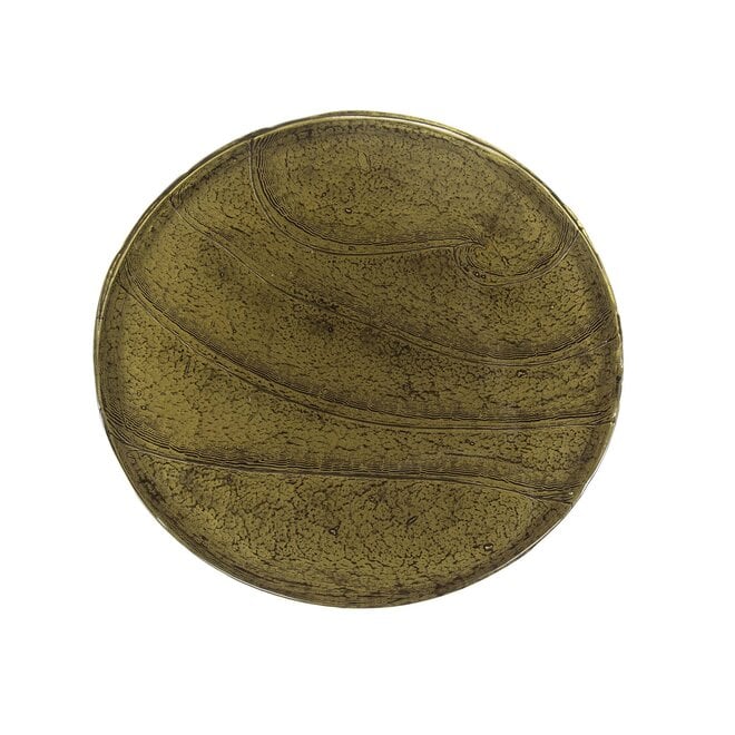 Bijzettafel Eclipse Drop M / Antiek goud