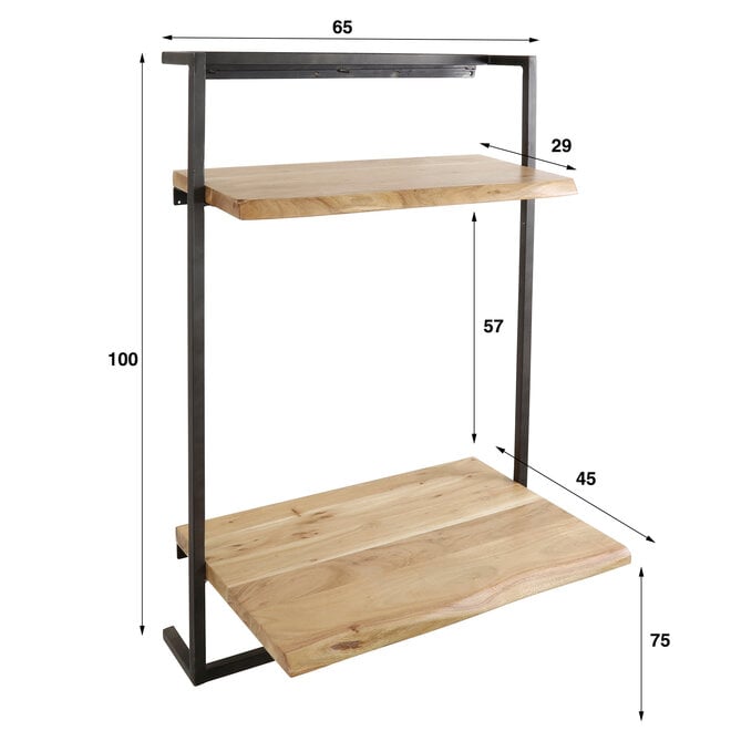 Bureau Air Solid / Massief acacia
