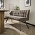 Eetkamerbank Raster / Hoven taupe