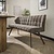 Eetkamerbank Raster / Hoven taupe-bruin