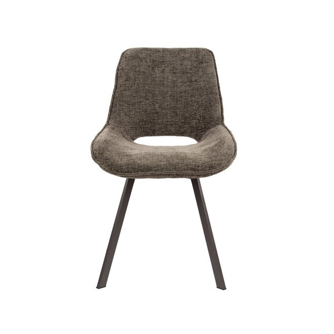 Stoel Swivel draaibaar verpakt per 4 / Hoven taupe
