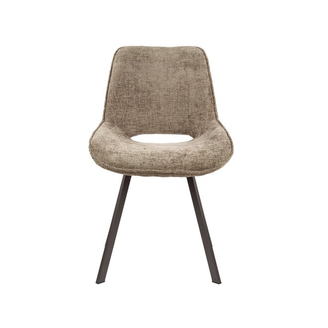 Stoel Swivel draaibaar verpakt per 4 / Hoven champagne