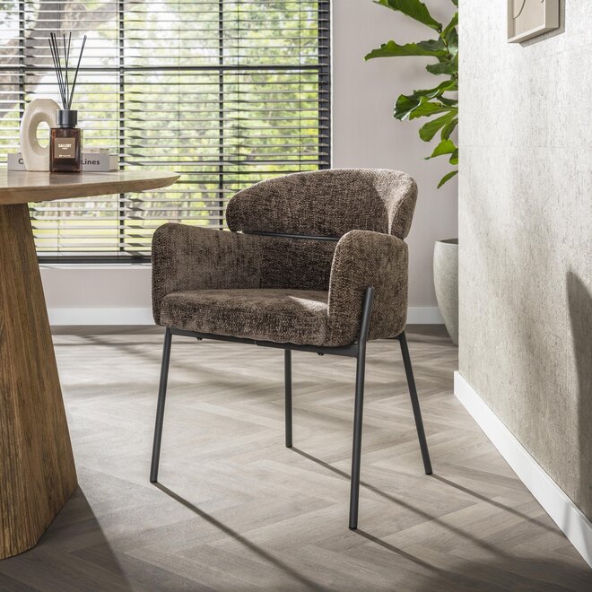 Armstoel Curva verpakt per 2 / Hoven taupe