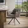Armstoel Raster draaibaar verpakt per 2 / Hoven taupe