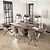 Eettafel Arcadia deens ovaal 300cm / Massief acacia bruin