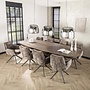 Eettafel Arcadia deens ovaal 300cm / Massief acacia bruin