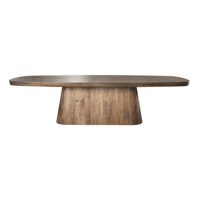 Eettafel Arcadia deens ovaal 300cm / Massief acacia bruin