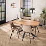 Eettafel Arhus Solid deens ovaal 150cm / Massief acacia