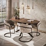 Eettafel Arhus Solid deens ovaal 150cm / Massief acacia bruin