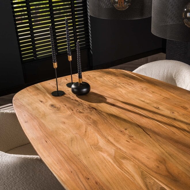 Eettafel Arhus Solid deens ovaal 180cm / Massief acacia