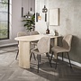 Eettafel Romano Arch 1-side 140cm / Keramiek travertin