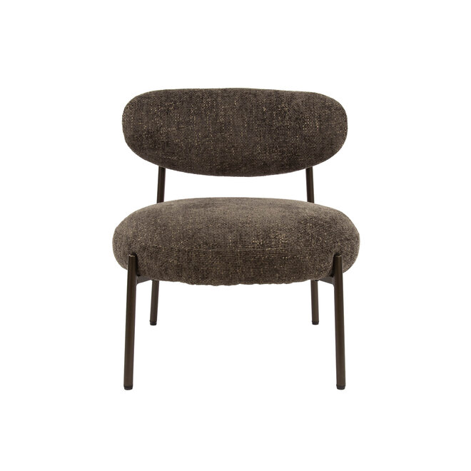 Fauteuil Round / Cargo bruin