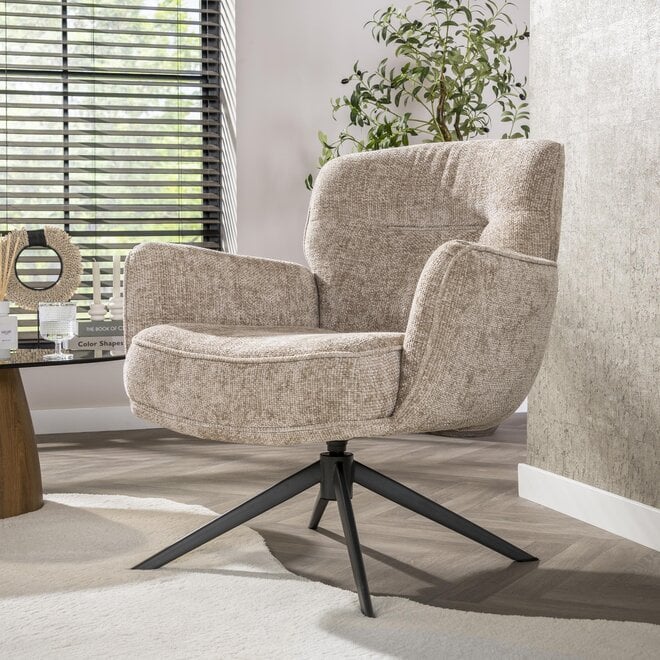 Fauteuil Forza draaibaar / Hoven zand
