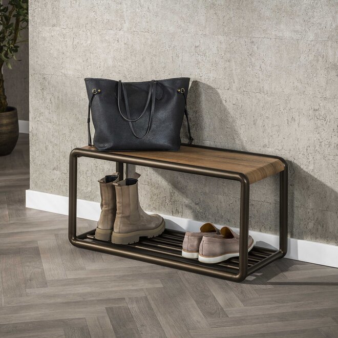 Schoenenbank Luno / Drift brown