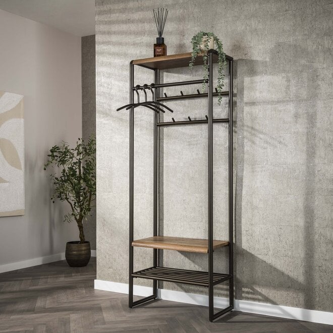 Garderobemeubel Luno 70cm / Drift brown