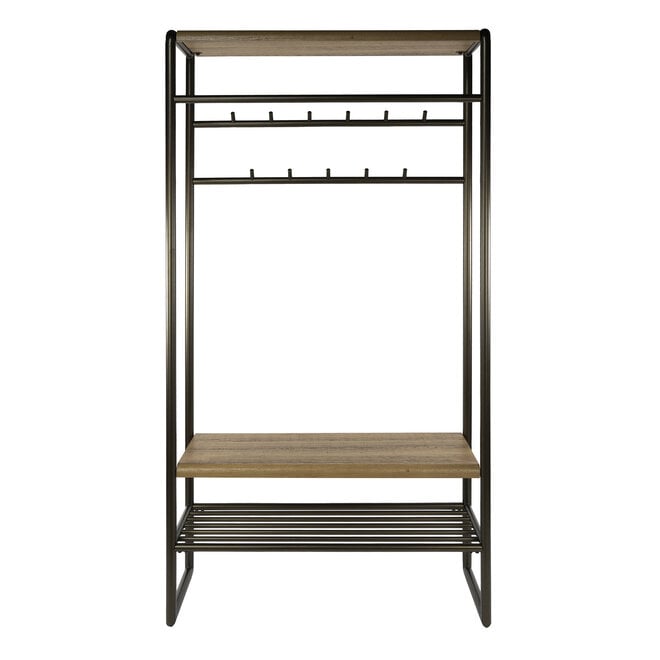 Garderobemeubel Luno 100cm / Drift brown
