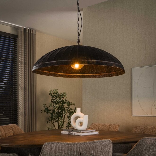 Hanglamp Guard 1-lichts Ø90cm / Smoked brown