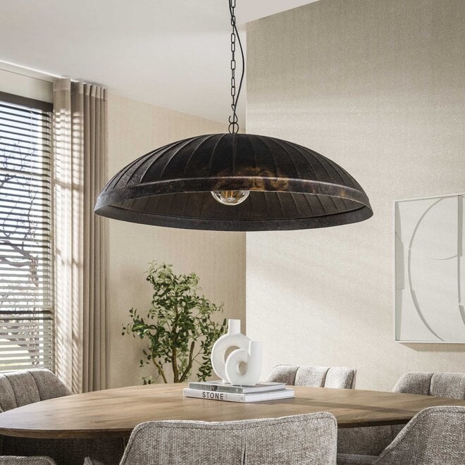 Hanglamp Guard 1-lichts Ø90cm / Smoked brown