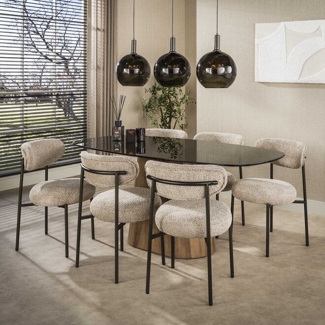 Hanglamp Sfera Tricolore 3-lichts / Sienna bruin