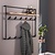 Kapstok Air Solid hoog hoedenplank 2x6 haken / Massief acacia