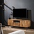 TV-meubel Wave 1 lade + 2 deuren / Massief mango zand
