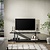 TV-meubel Piega 140cm / Grijs