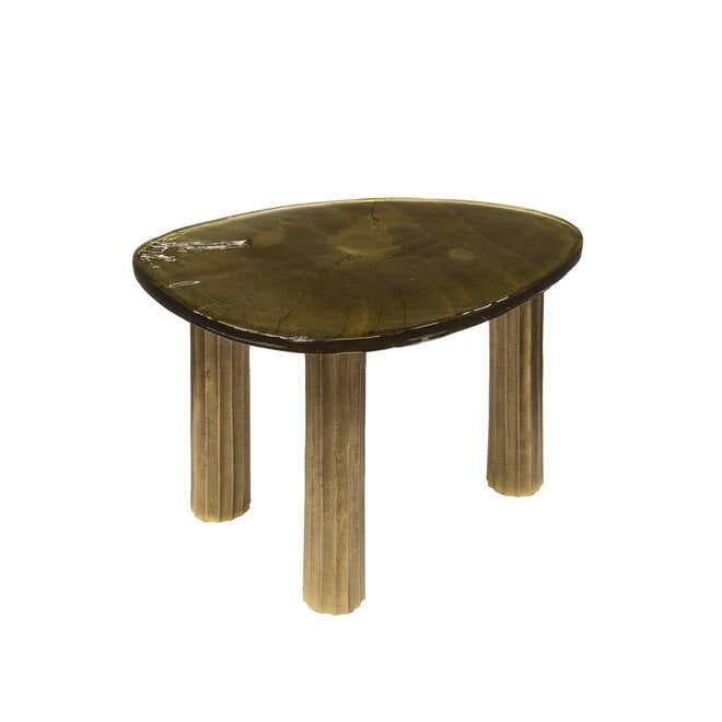 Salontafel Eclipse M / Antiek goud
