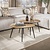 Salontafel Ray organisch set van 2 / Ray antiek goud
