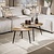 Salontafel Ray niervormig set van 2 / Ray antiek goud