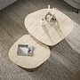 Salontafel Romano kiezel set van 2 / Keramiek travertin