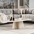 Salontafel Centro 135cm / Keramiek travertin